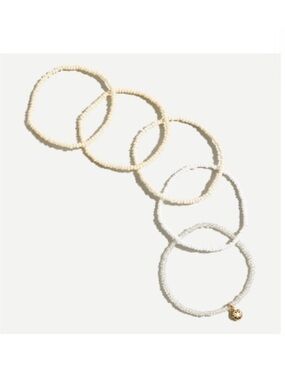J. crew Colorful beaded bracelet set